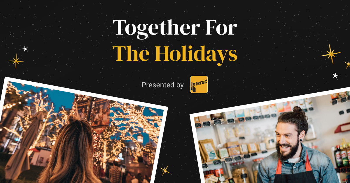 Narcity and Interac Together for the holidays