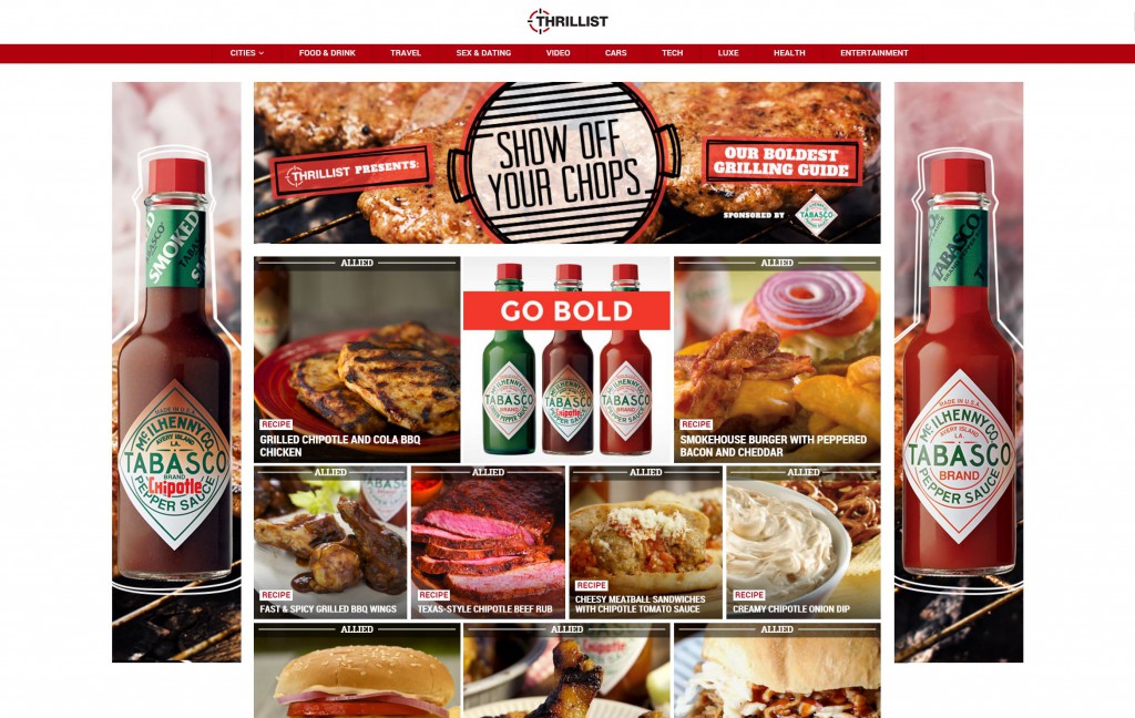 Tobasco and Thrillist