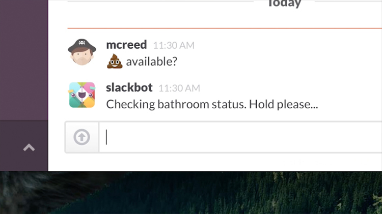 slackbotbot bathroom